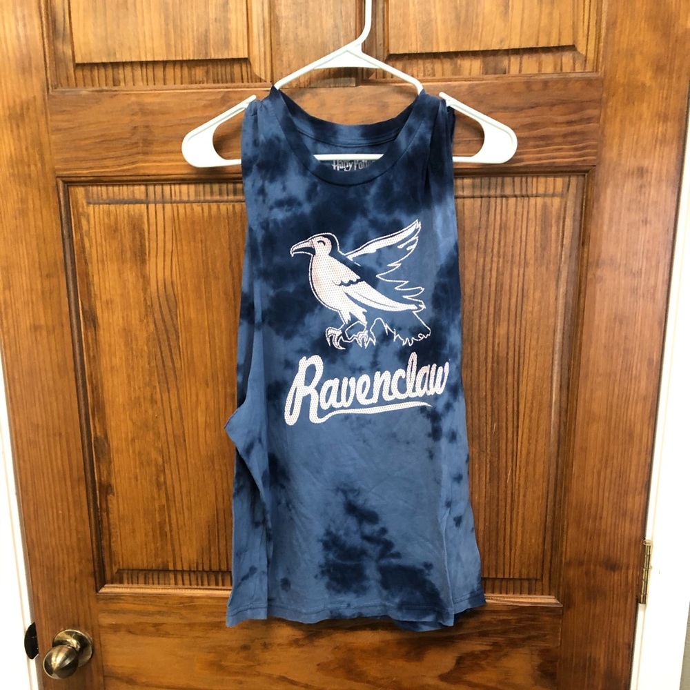 Harry Potter Ravenclaw cut off tank top